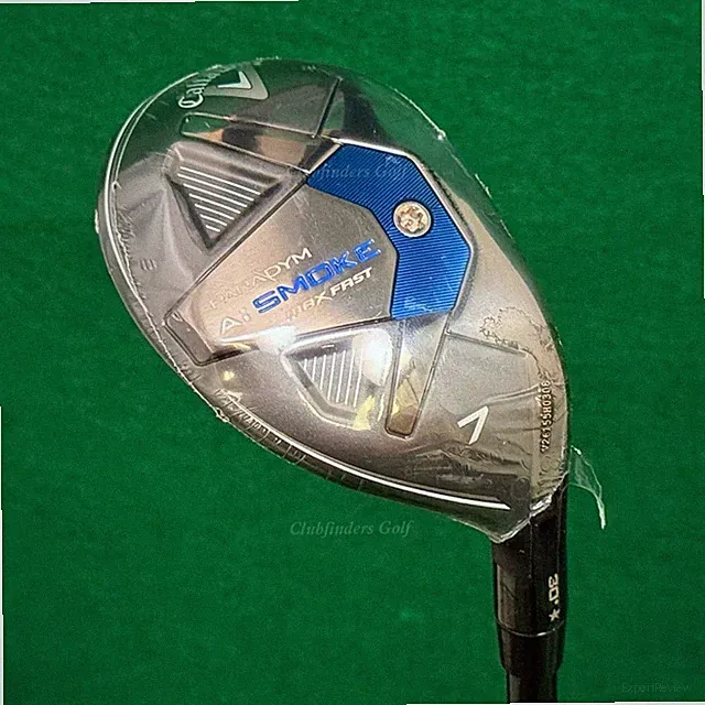NEW Callaway Paradym Ai Smoke Max Fast 30°* 7 Hybrid Tensei AV 70HY Regular w/HC