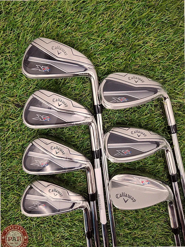 NEW CALLAWAY XR IRON SET 6-SW REG STEEL SHAFT BRANDNEW