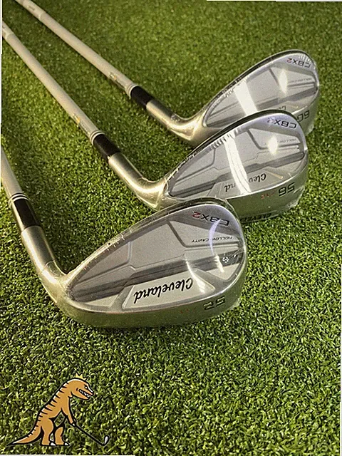 New Cleveland CBX2 Wedge Set 52.12*, 56.11*, 60.10* Ultralite 50g Graphite