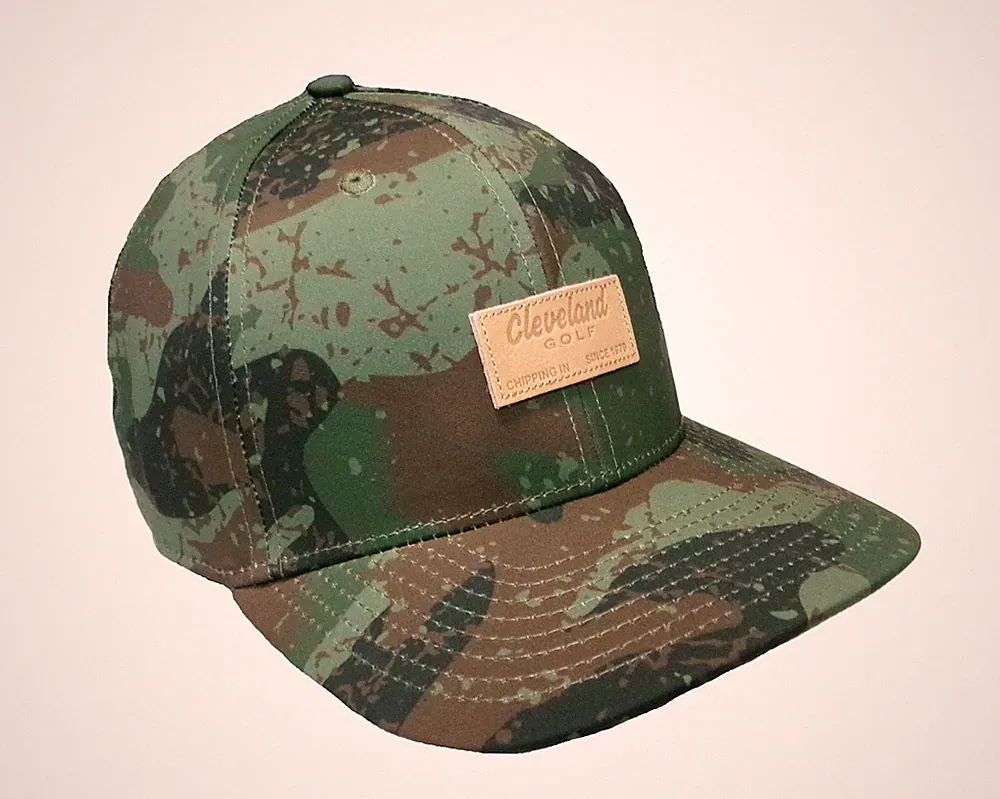 NEW Cleveland Golf Camo Patch Adjustable Snapback Golf /Hat/Cap