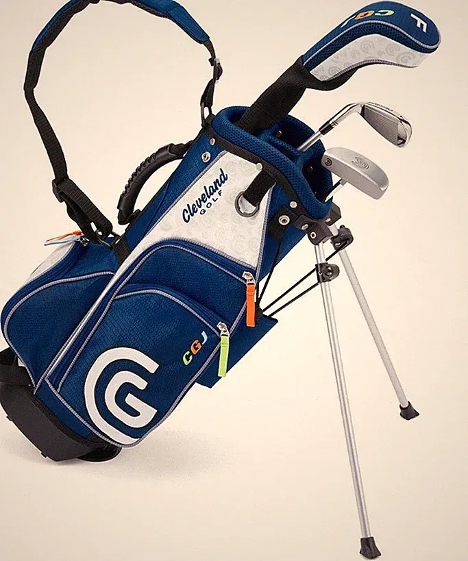 New Cleveland Golf- CGJ Junior 4 Piece Set With Bag Small Ages 4-6 [36"-43"]