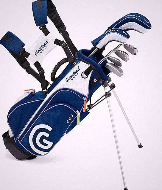 New Cleveland Golf- CGJ Junior 7 Piece Set With Bag Medium Ages 7-9 [44"-53"]