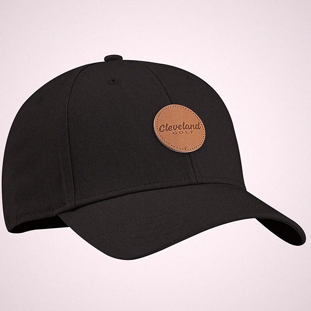 NEW Cleveland Golf Leather Patch Adjustable Hat Cap - Choose Color!
