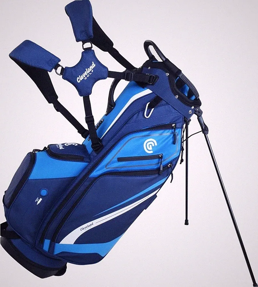 New Cleveland Golf Lightweight Stand Bag Blue/Navy