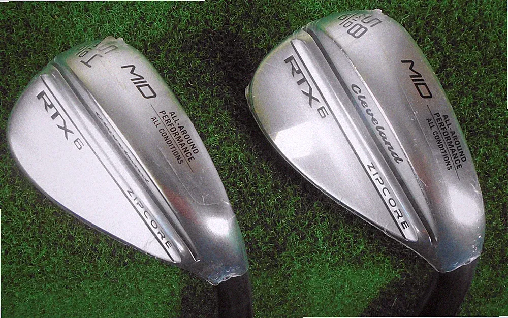 New Cleveland RTX 6 Zipcore 54/10, 58/10 Wedge Set, DG Spinner Tour Issue, Std.