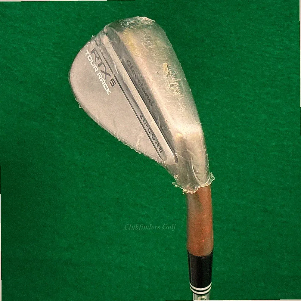 NEW Cleveland RTX 6 Zipcore Tour Rack Raw 50-10 50° Wedge DG TI Spinner Steel