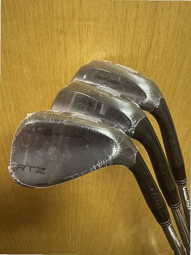New! Cleveland RTZ Tour Black 50*, 54*, 58* Wedge Set - All Mid Bounce