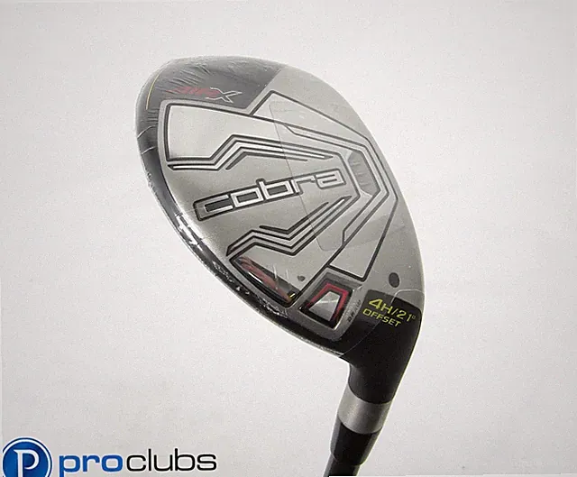 NEW COBRA '2023 AIR X (2) OFFSET 21* #4 HYBRID AIR SPEED 50 REGULAR FLEX #461216