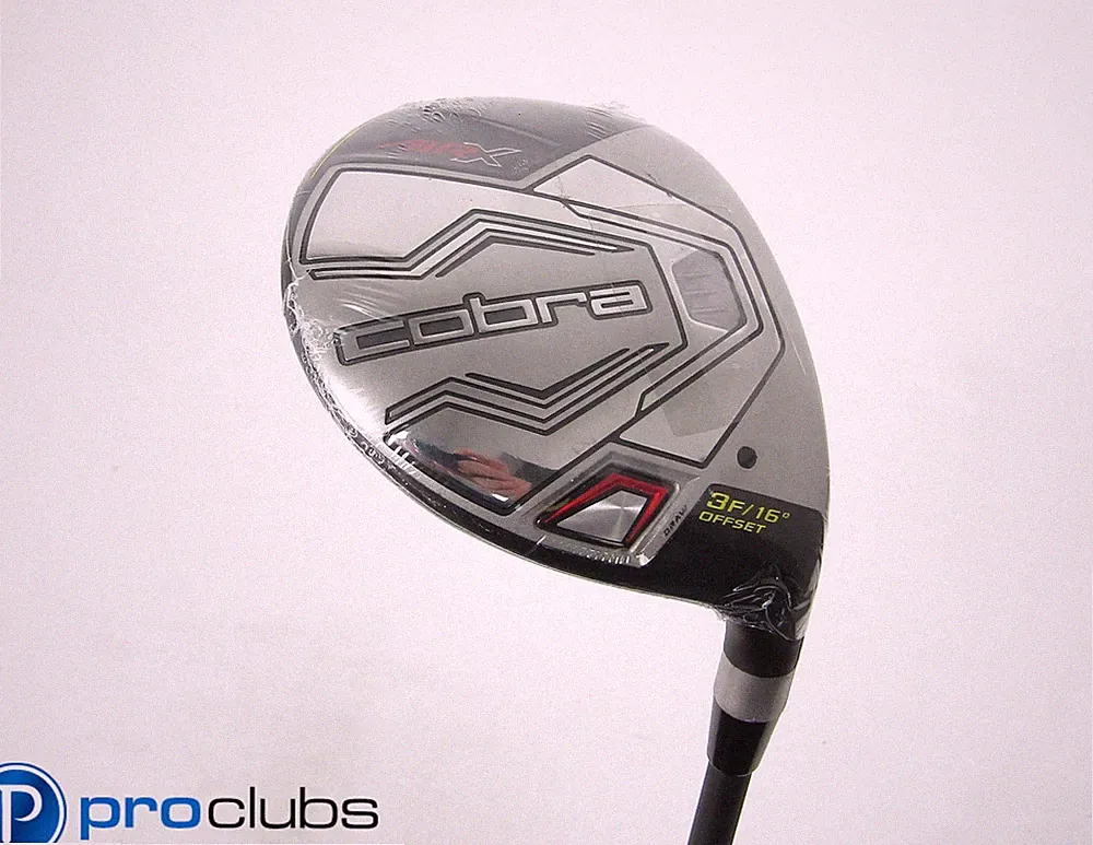 NEW COBRA AIR-X (2) OFFSET 16* 3 FAIRWAY WOOD PROJECT X HZRDUS CB REGULAR 472504