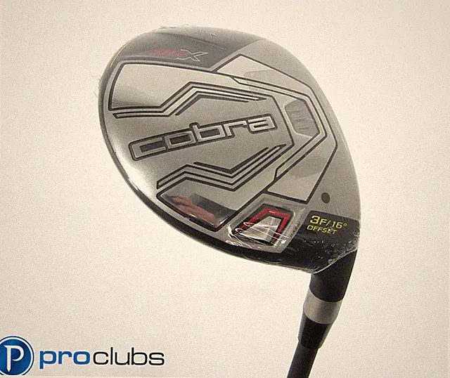NEW COBRA AIR X2 OFFSET 16* 3 WOOD PROJECT X HZRDUS REGULAR FLEX #503160