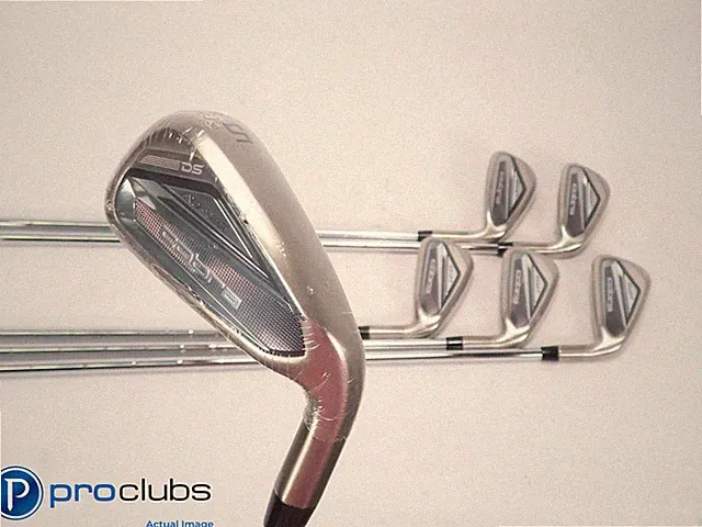 New Cobra DS-Adapt 5-PW Iron Set - KBS Tour Lite Stiff Flex Steel -3/4" 505540