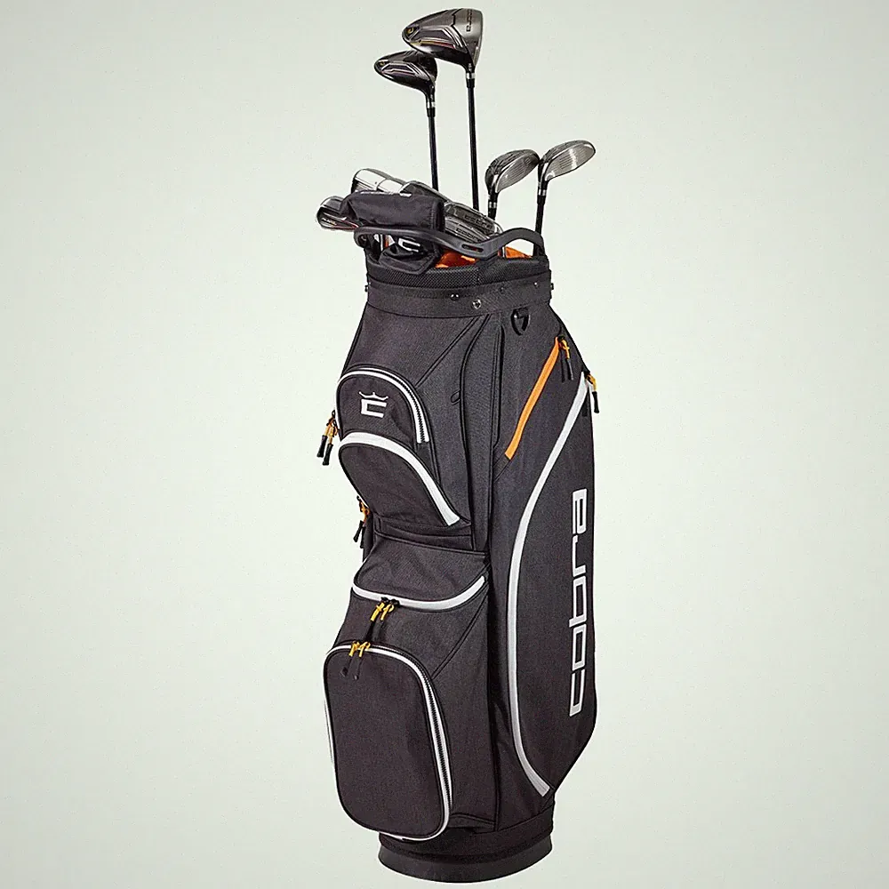 NEW Cobra Fly-XL 2 12-Piece Complete Golf Set with Bag,Driver,Irons,Putter