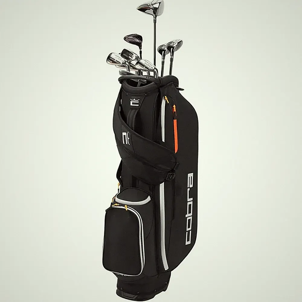 NEW Cobra Fly-XL 2 12-Piece Complete Golf Set with Stand Bag,Driver,Irons,Putter