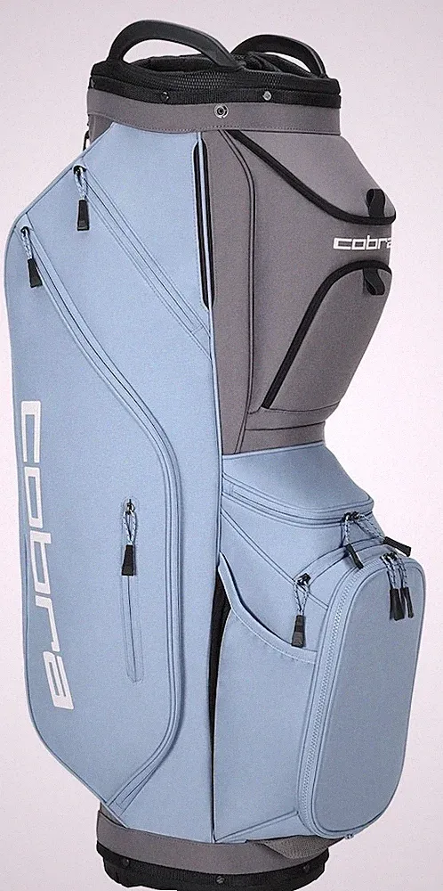 New Cobra Golf Ladies Ultralight Pro Cart Bag Blue Wash/Gray