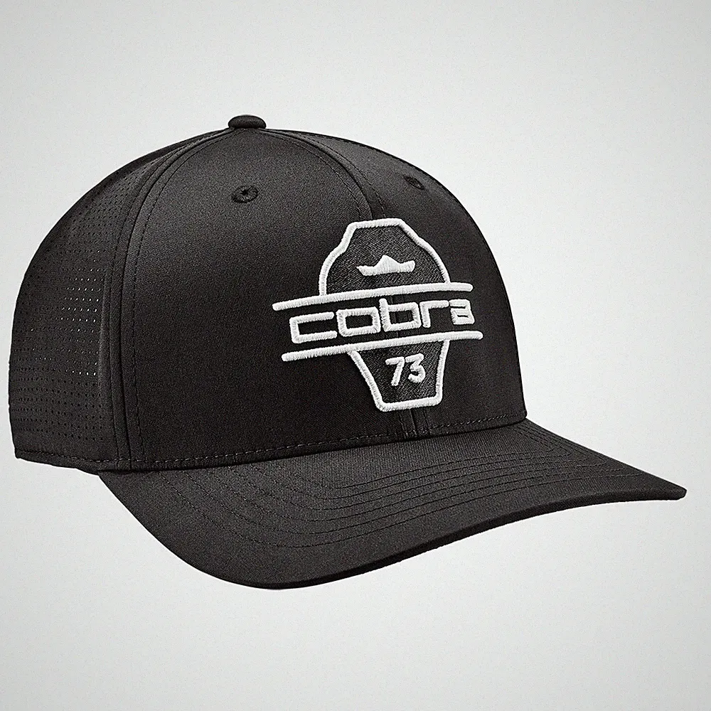 NEW Cobra Golf Split Tour 2026 Snapback Hat Cap Black White