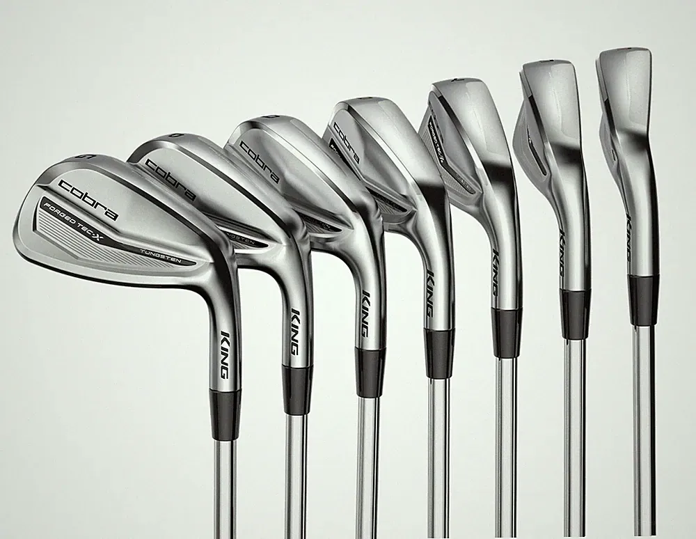 NEW Cobra King Forged Tec X ‘23 Iron Set 5-G / KBS Tour Lite Regular Flex