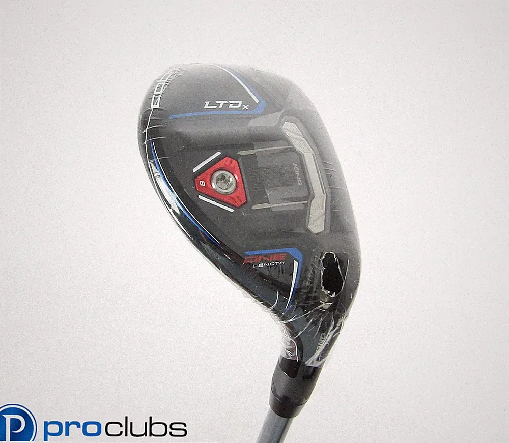 NEW COBRA KING LTDX ONE LENGTH (ADJUSTABLE) #4-#5 HYBRID FUJIKURA STIFF #517444