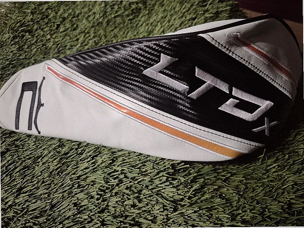 NEW COBRA LTDx GOLF DRIVER LTD X HEADCOVER WHITE/YELLOW/BLACK HEAD COVER (GC11)