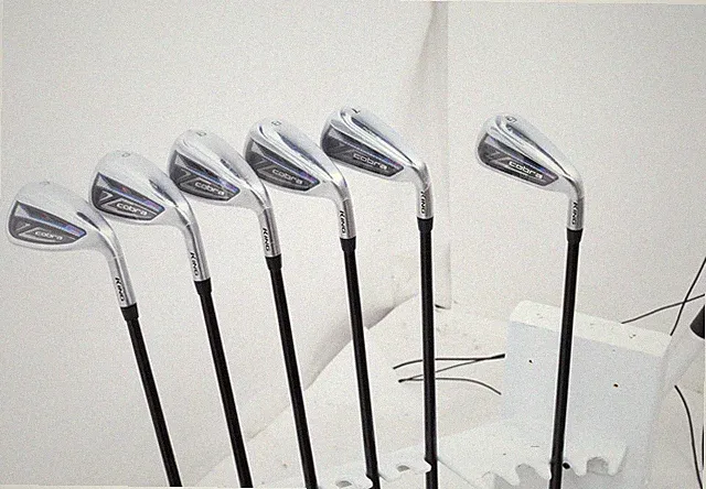 New Cobra Radspeed One Length Iron Set 6-Pw, Aw Regular Atmos Black 6 10956943