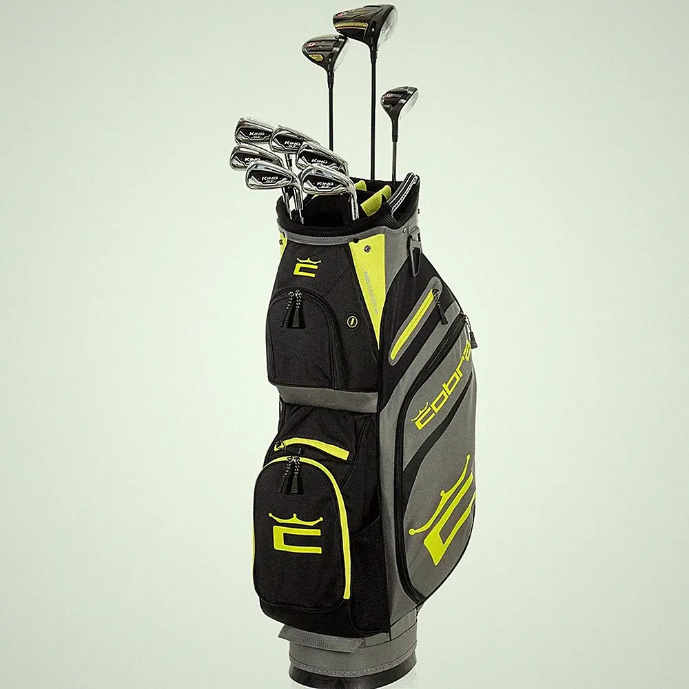 NEW Cobra SpeedZone Complete Golf Set with Bag,Driver,Irons,FW,Hybrid