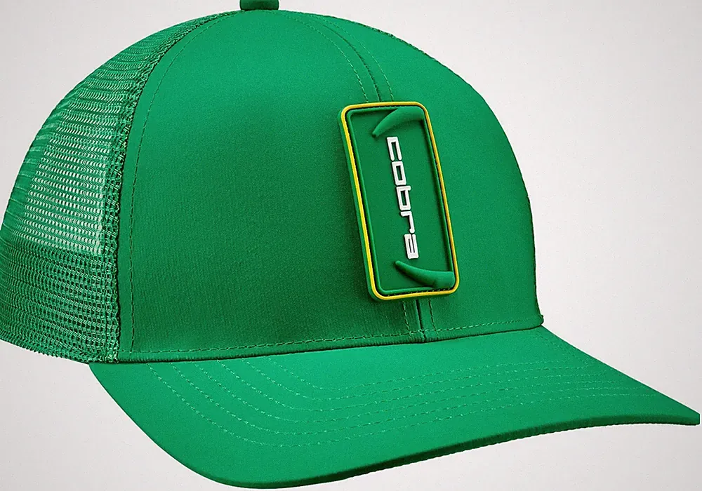 NEW Cobra Strike Trucker Green/Yellow Adjustable Snapback Golf Hat/Cap