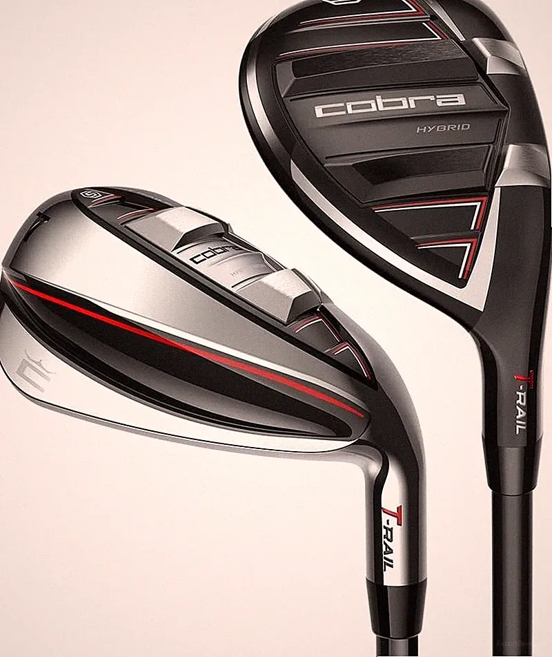New Cobra T-Rail 2023 Combo Irons 4H,5-Pw Graphite Regular #423947