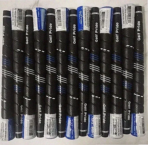 NEW CP2 Wrap Control Core Golf Grips - Jumbo Size - Black/Blue - 13 Grip Set