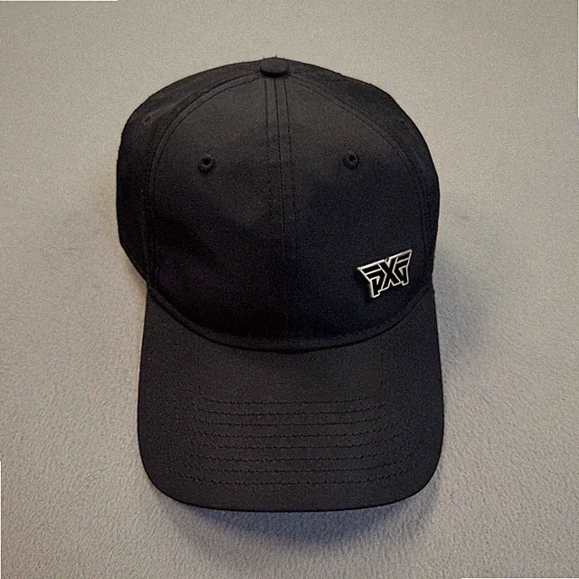 New Era PXG Hat Cap Strap Back One Size Mens Black Golf Performance Adjustable