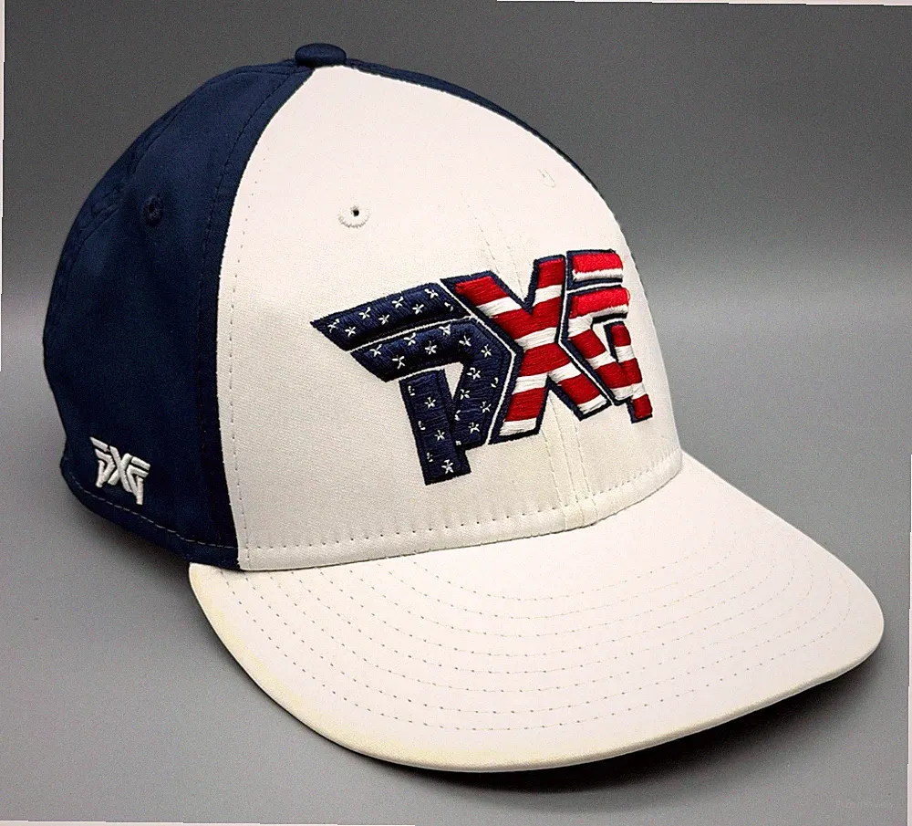 New Era PXG Hat Snap Back One Size Stars and Stripes Cap Patriotic Golf