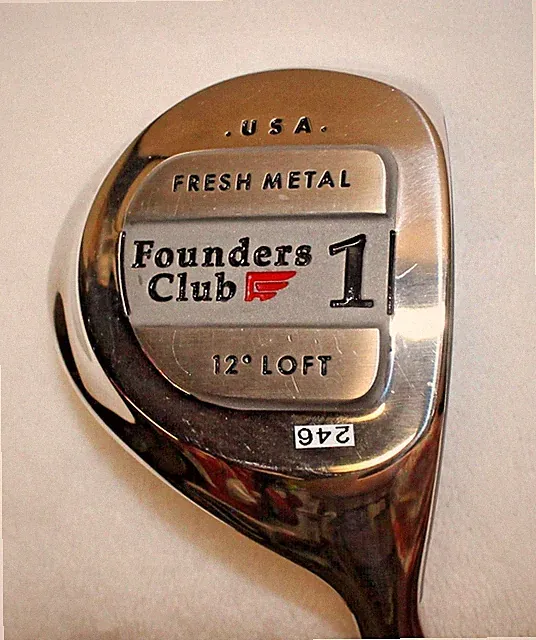 */New Founder's Club - Fresh Metal 12* #1 Driver - RH - Men- Steel- Seniors #246