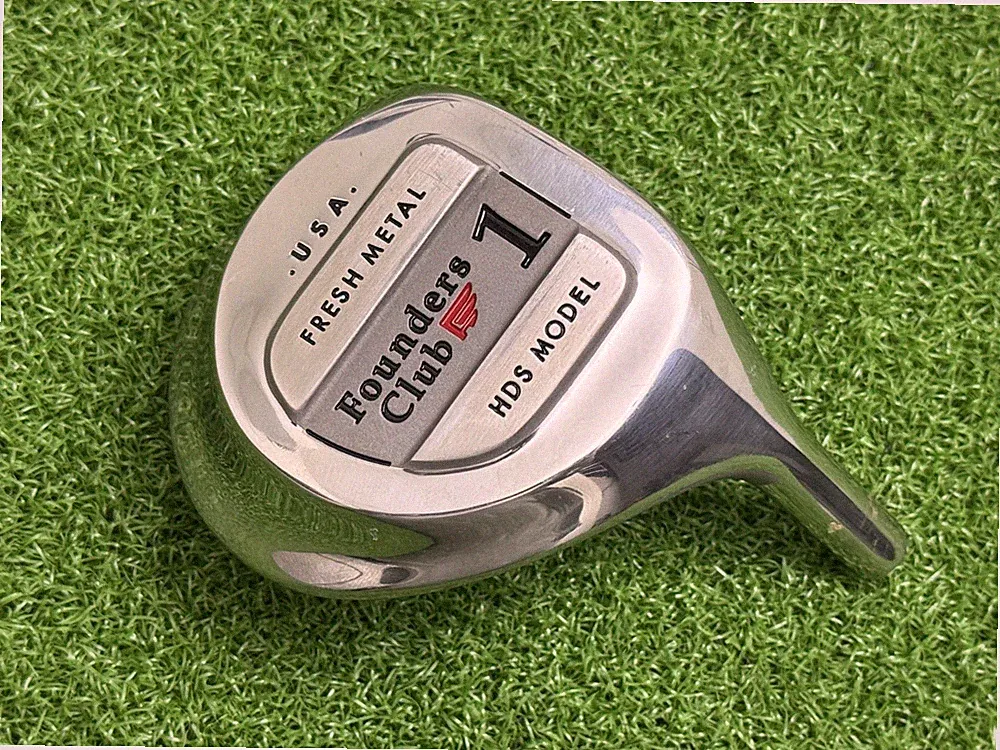 NEW Founders Club Golf Fresh Metal HDS Model Driver (Head Only) Right Handed NOS
