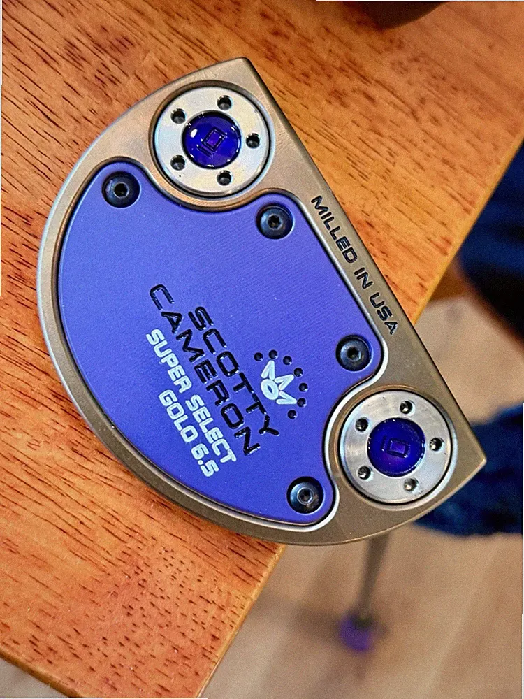 New Full Custom Torched Scotty Cameron GoLo 6.5 Wild Purple 35”