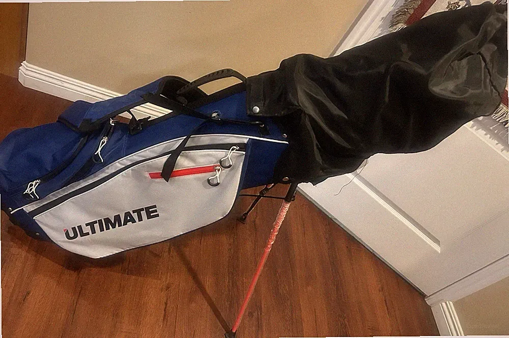 NEW Gogolf Golf Clubs Right Hand & Bag (3) Drivers 43” (5) Irons (1) Putter 34”
