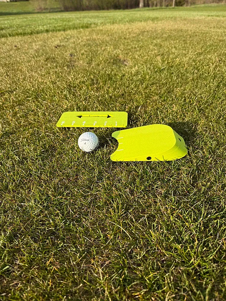 (NEW) Golf Training Aid Compression Wedge–Better Ball Contact-Free Fast Shipping