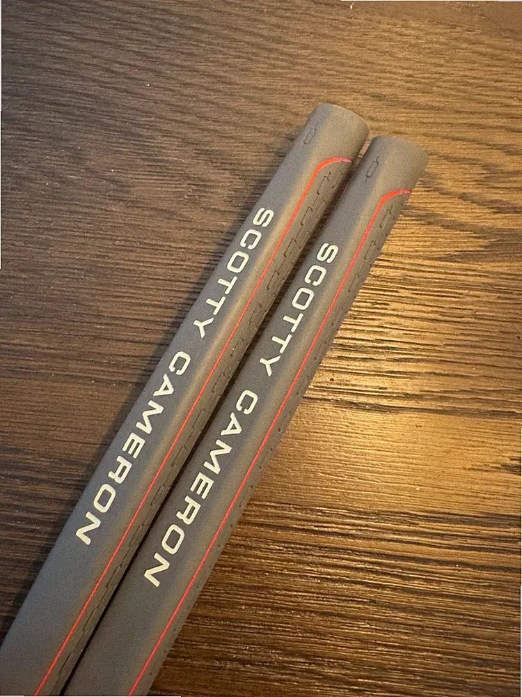 NEW - Gray/Red - Scotty Cameron Custom Order (1) Full Contact Grip - 2 Available