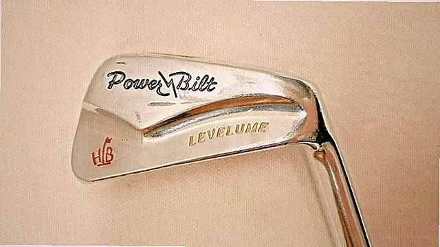 //NEW GRIP H&B Power Bilt Levelume 38* #7 Iron - RH - Men's - Steel Shaft - #966
