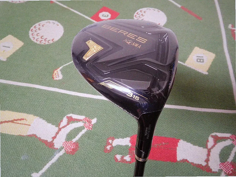 New Honma Beres 08 Black Fairway Wood (3 Wood-15*)/ARMRQ MX -SR/Japan/2022/No HC