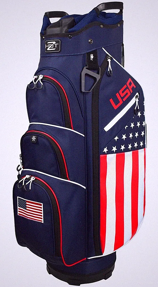 New Hot-Z Golf Flag Cart Bag USA