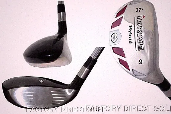 New Hybrid made Regular Graphite taylor fit #9 IronWood rescue 37° Golf Club +HC