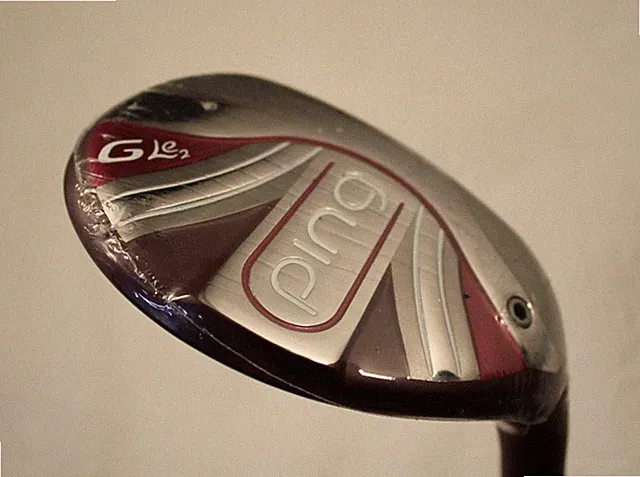 NEW In Factory Plastic PING G Le2 Women's 7 Hybrid 34° Ladies L Flex ULT240Shaft