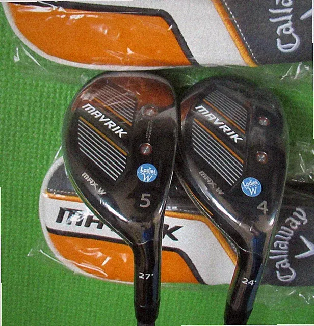 NEW in plastic Callaway Mavrik Max W Womens 4 and 5 hybrid set YOU GET BOTH