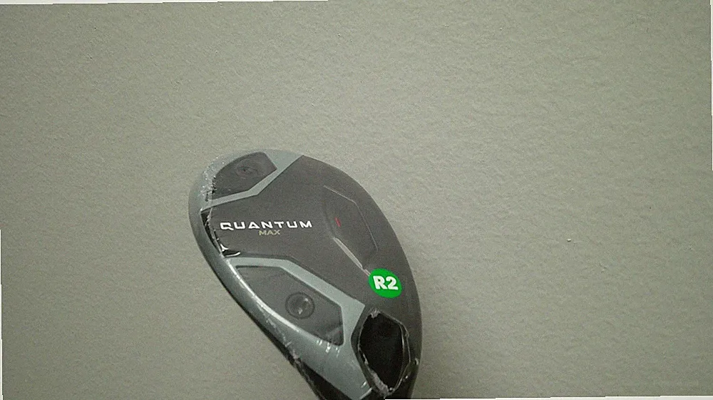 NEW IN THE SHRINK CALLAWAY QUANTUM MAX HYBRID # 8 SENIOR 33* adjustable W HC