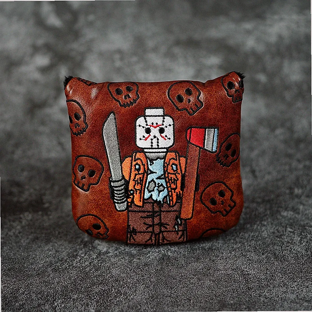 NEW Jason Voorhees Inspired Center-Shaft Mallet Putter Headcover For LAB DF3
