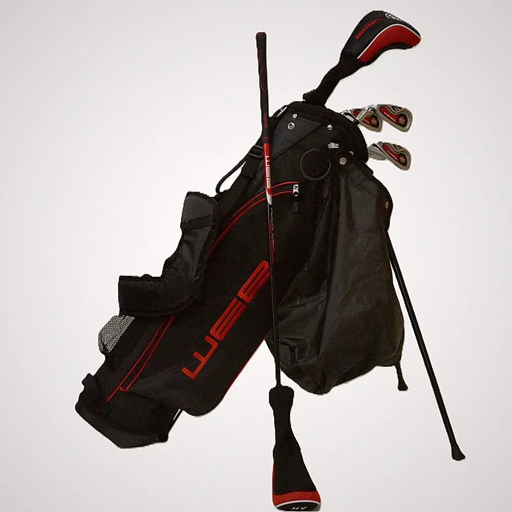 JP Lann WEB Red Junior Golf Set