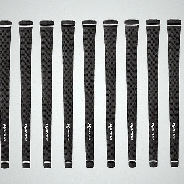 NEW Karma Velour Golf Club Grip Bundle Black Junior .540" Round - Choose Pack