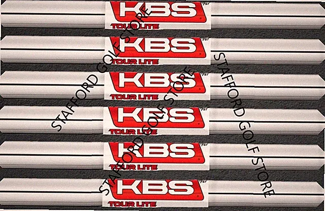NEW KBS Tour Lite .355 Taper Steel Iron Shafts Set Regular/Stiff/X-Stiff Flex