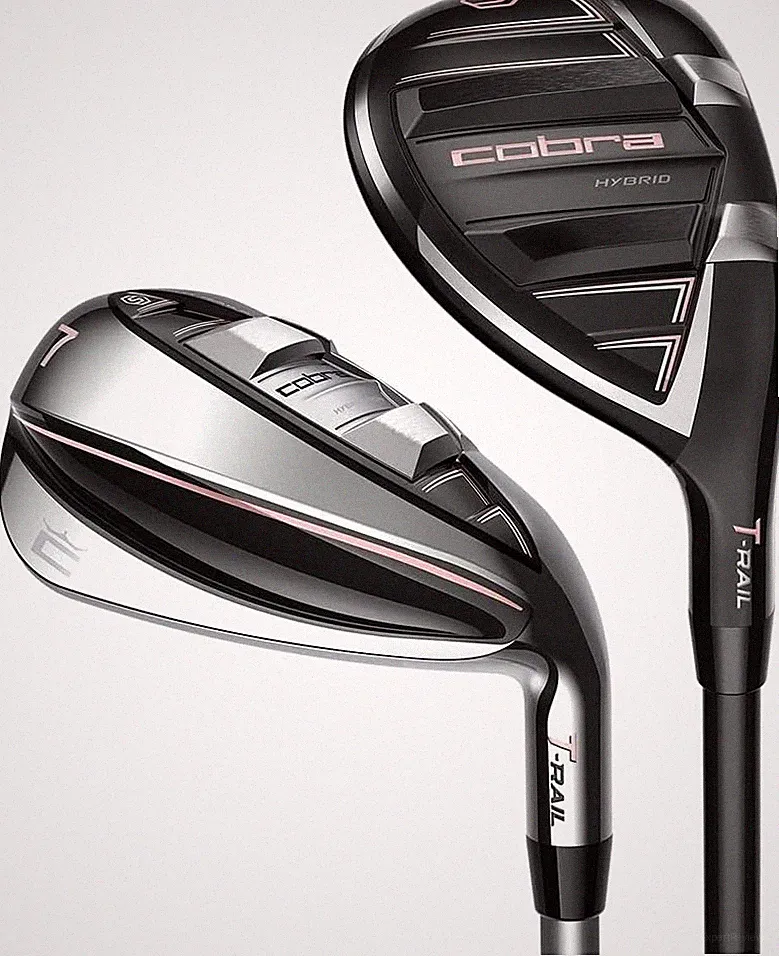 New Ladies Cobra T-Rail 2023 Combo Irons 5H,6-Pw,Sw Graphite #423948