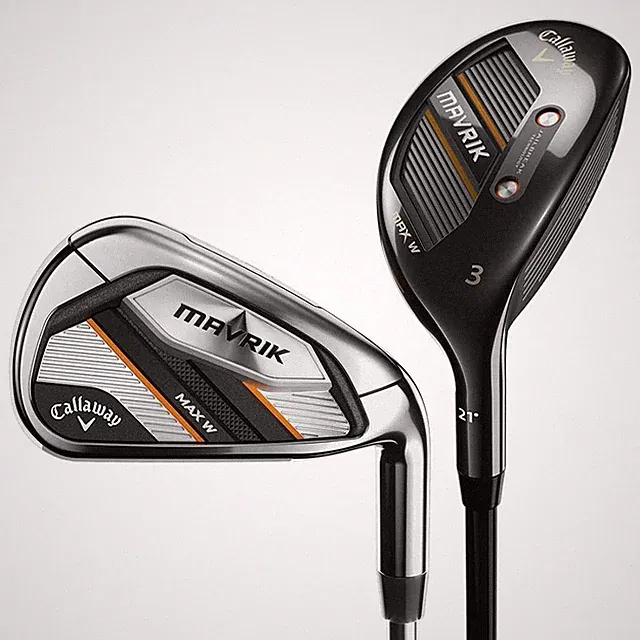NEW Lady Callaway Mavrik Max W 4-PW+AW Hybrid Irons Catalyst Graphite