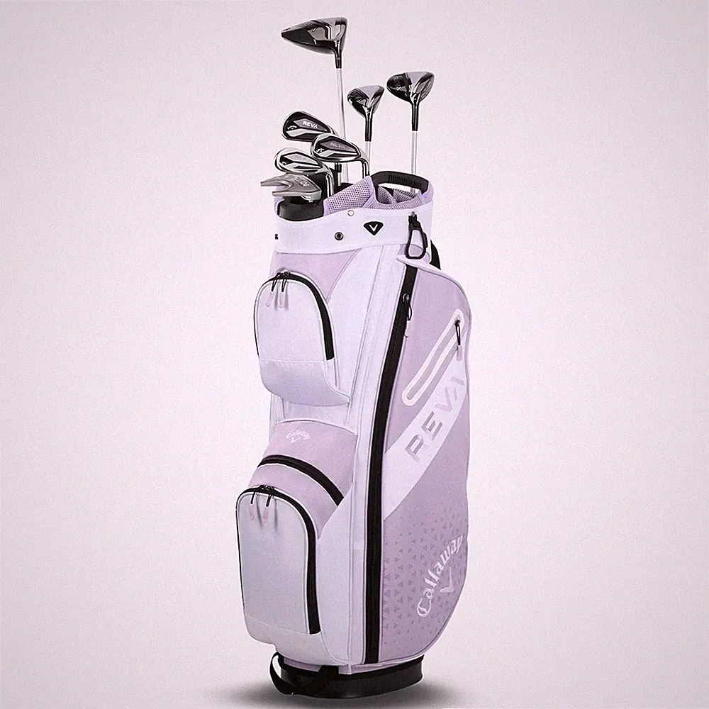 NEW Lady Callaway Reva 25 Complete 8 Piece Golf Set Violet Mist