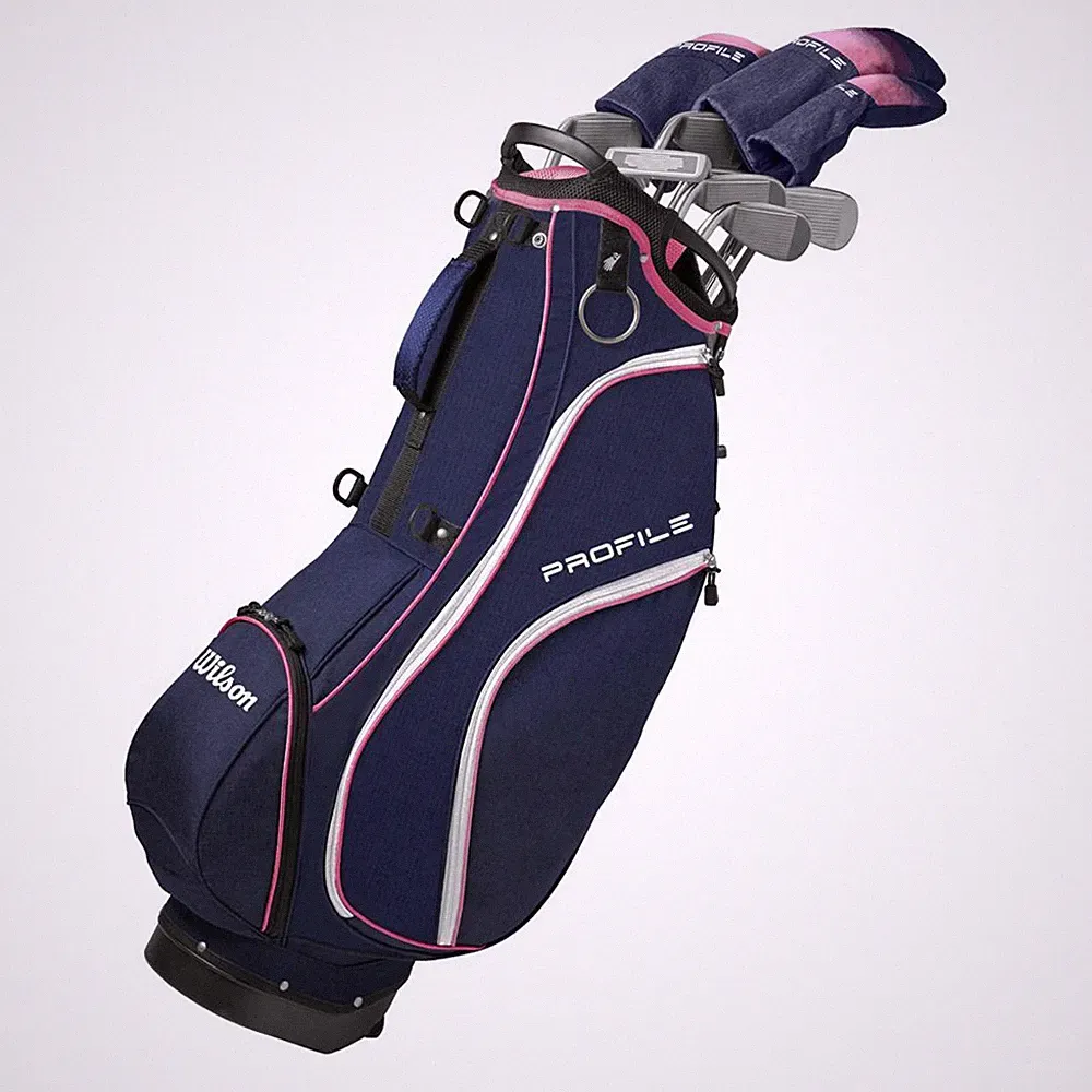 NEW Lady Wilson Golf Profile 2025 Complete Set w Driver,Stand Bag,Irons